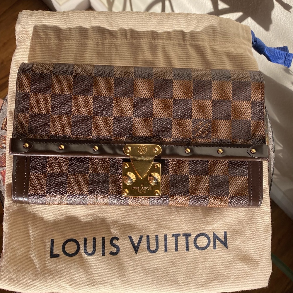 LOUIS VUITTON Damier Ebene Venice Wallet